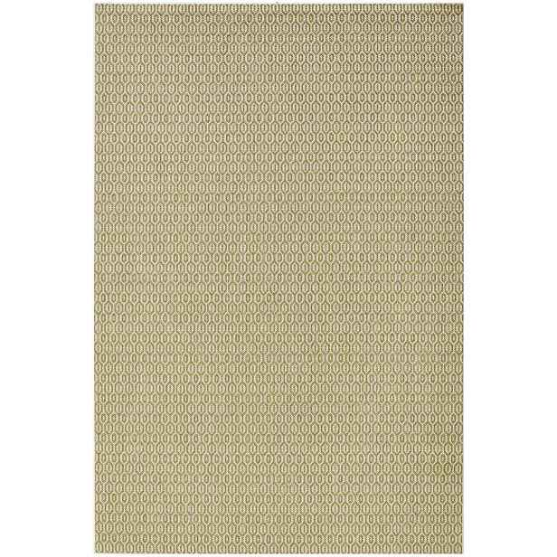 Koberec na terasu 240 x 340 cm typu sisal, zeleno béžový