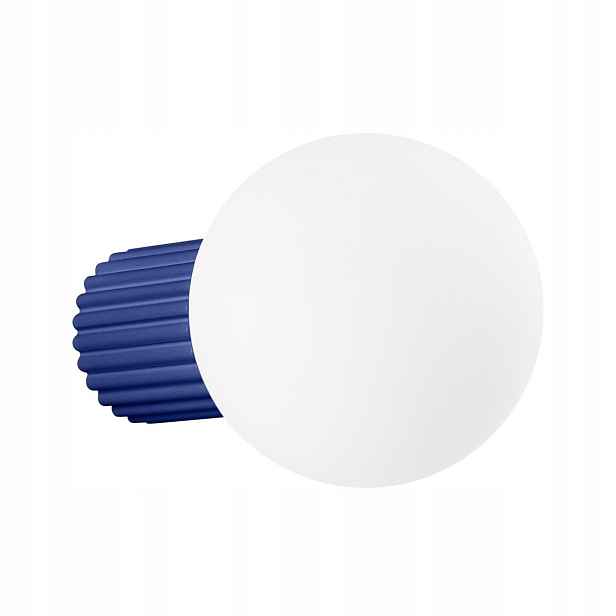 Sollux Lighting Nástěnné svítidlo Halo ultramarínové IP44 SL.1737