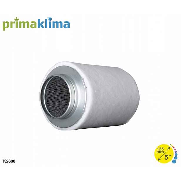 Uhlíkový filtr Prima Klima . Ø 125 240-360 M3/H protizápachový pro ventilaci