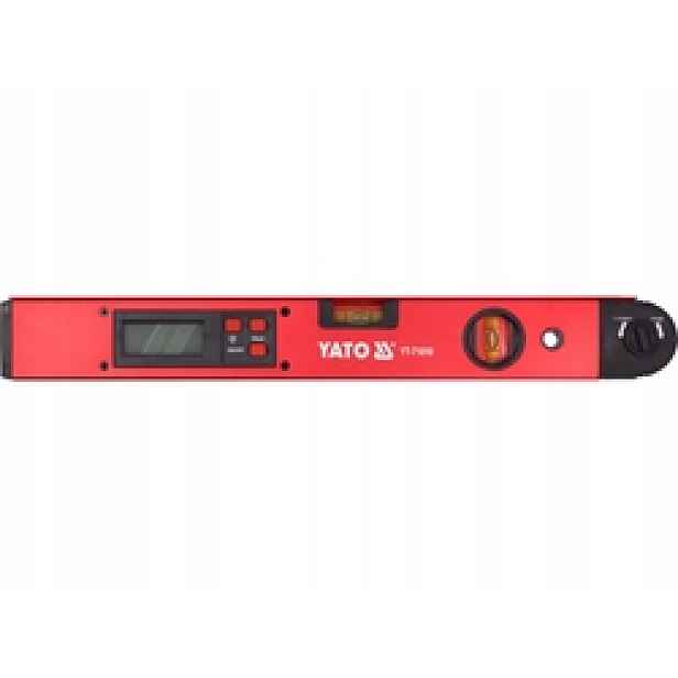 Elektronický Digitální Úhloměr Yato 400 mm 225° YT-71010 Přesnost 0,5 MM