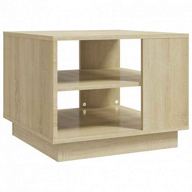 vidaXL Konferenční stolek dub sonoma 55 x 55 x 43 cm kompozitní dřevo