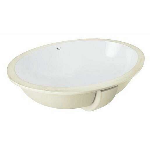 Zápustné umyvadlo Grohe Bau Ceramic 56x42 cm alpská bílá bez otvoru pro baterii 39423000