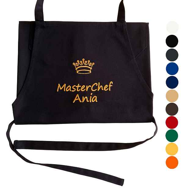 Dámská Zástěra Masterchef S Názvem Kuchyňská Dárek Pro Ženu K Narozeninám