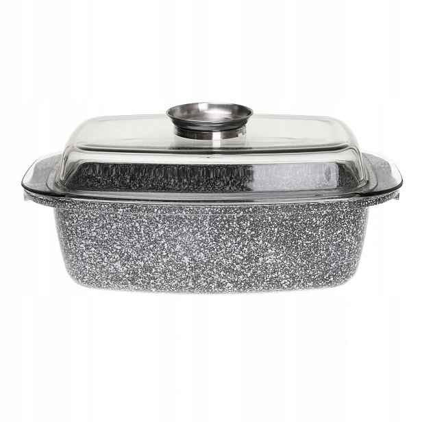 Hliníkový pekáč 4,5 l s poklicí Aroma Knob, indukce