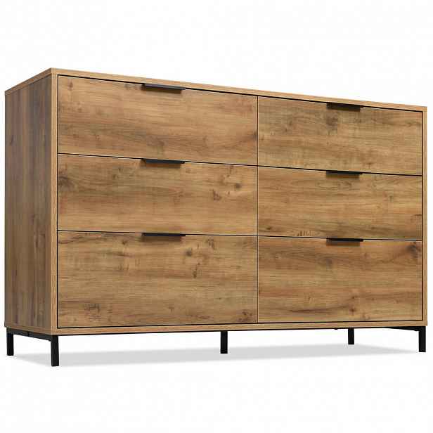 Urban Meuble KOMODA hnědá, 120/40/76 cm