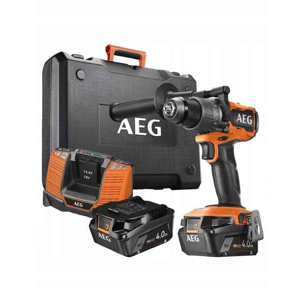 Aku Vrtačka 18V 110NM Bezkartáčový Set Aeg