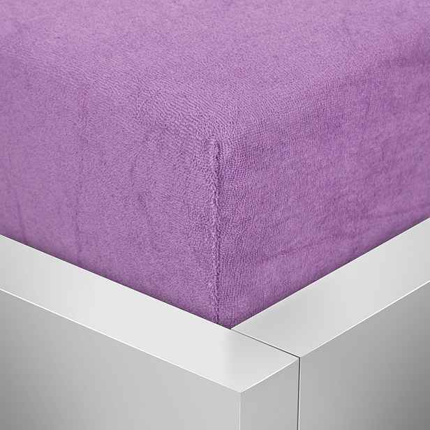 TP Froté prostěradlo 160x200 Premium - Lila