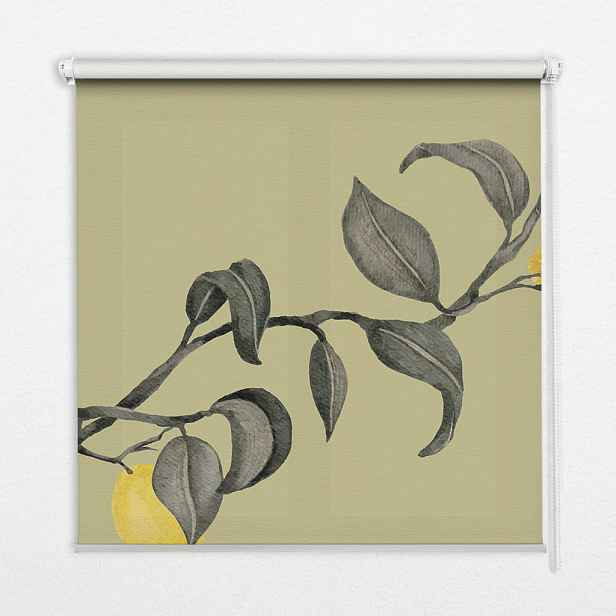 TULUP VNITŘNÍ roleta - okenní roleta - roleta - 80x140 cm - Citrony na stromě