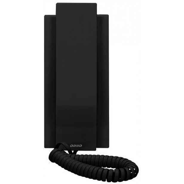 Interkomový unifon Avior, černý