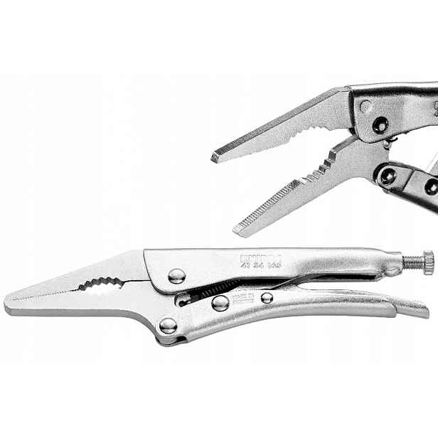 Kleště upínací prodloužené Knipex 165 mm pozinkované, výborná kvalita Najder