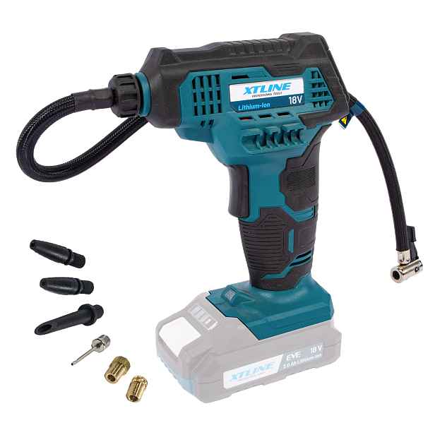 XTline XT-Power XT102775 AKU kompresor 18 V, 7 bar