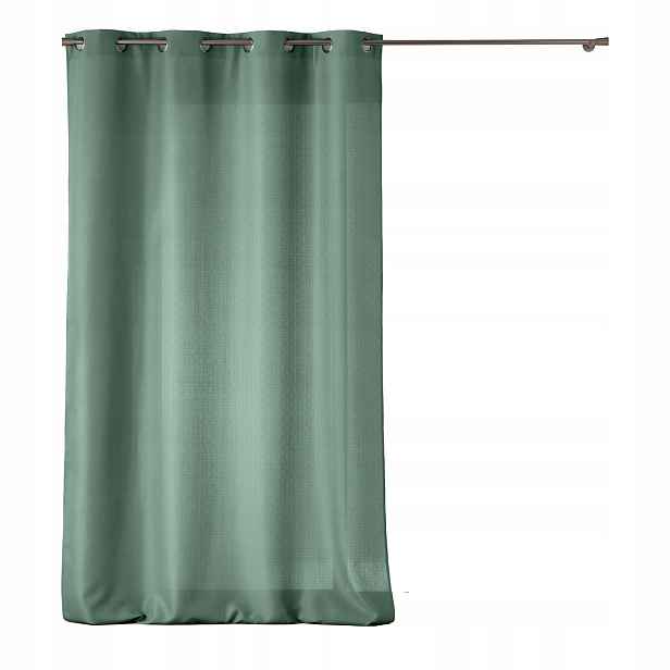 Závěs Na Průchodkách Polyester Zelená 140 X 260 CM