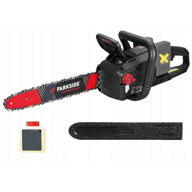 Akumulátorová řetězová pila 40 V Parkside Performance 40-Li Silná Výkonná