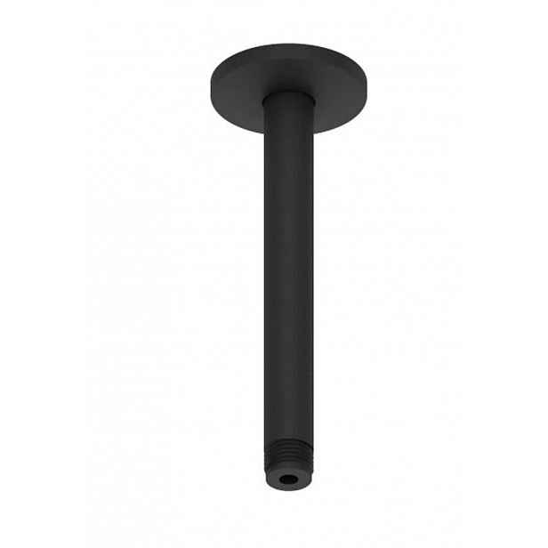 Duravit - Sprchové rameno stropní, 20 cm, matná černá UV0670025046