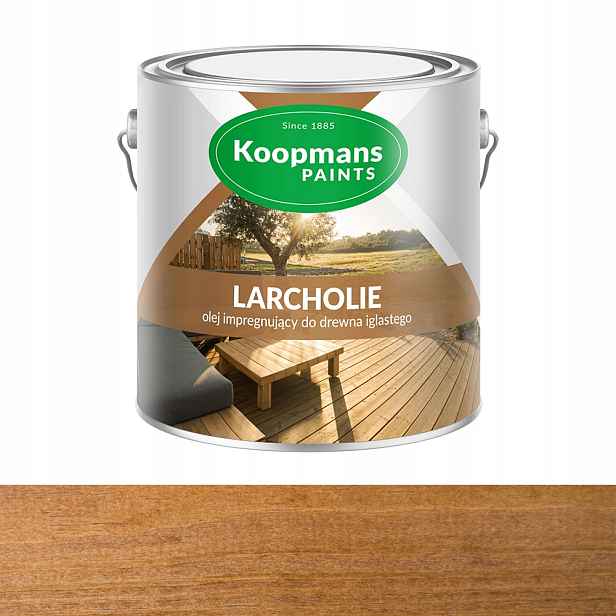 Koopmans Larcholie olej na jehličnaté dřevo 106 Brazilský Ořech 5L