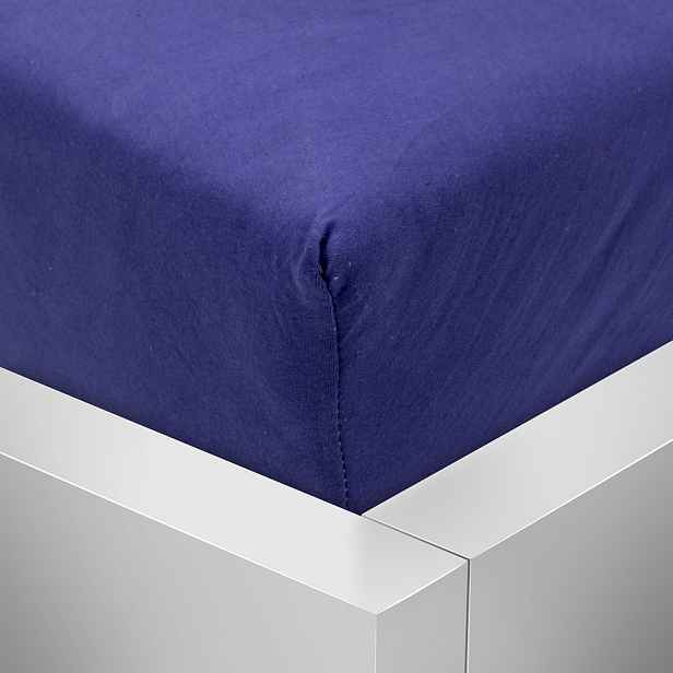 TP Jersey prostěradlo 140x200 Premium - Modrá