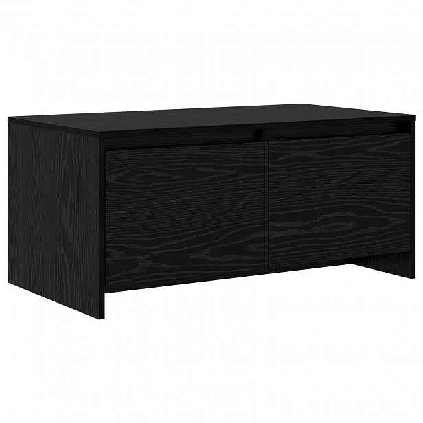 vidaXL Konferenční stolek Černý dub 90 x 50 x 41,5 cm Kompozitní dřevo