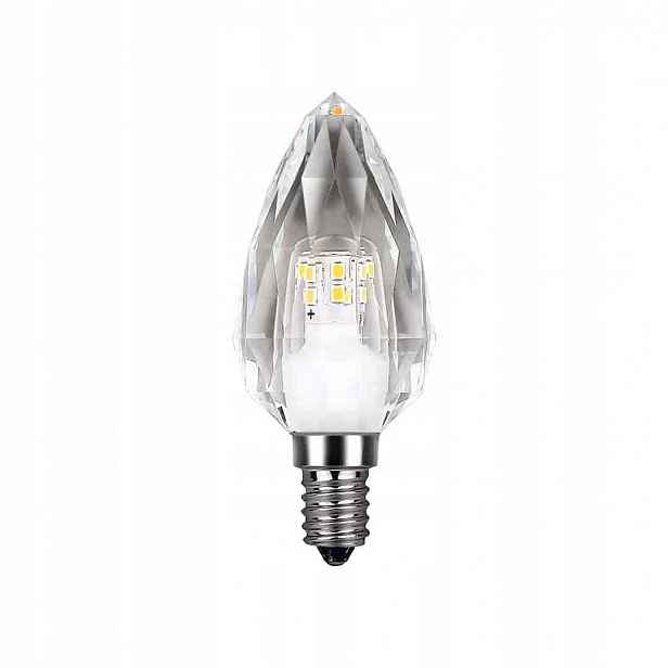 Led žárovka E14 C37 4W 500lm 4000K Křišťál Svíčka Eko-Light 10 kusů