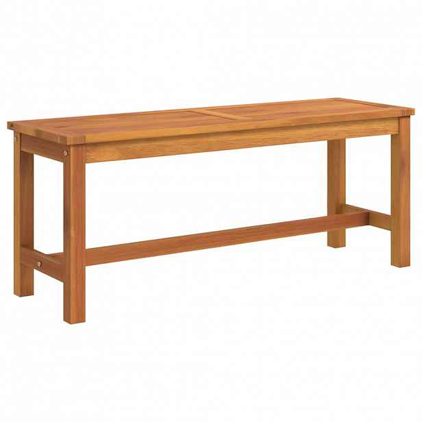 vidaXL Zahradní lavice 110 x 35 x 45 cm masivní akáciové dřevo