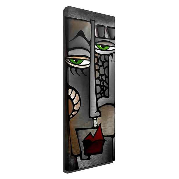 Wallity Obraz na plátně Cubism portrait PC069 30x80 cm