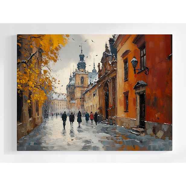 Plakát Město Staré Město Kostel Kameníky Krakov 100x75
