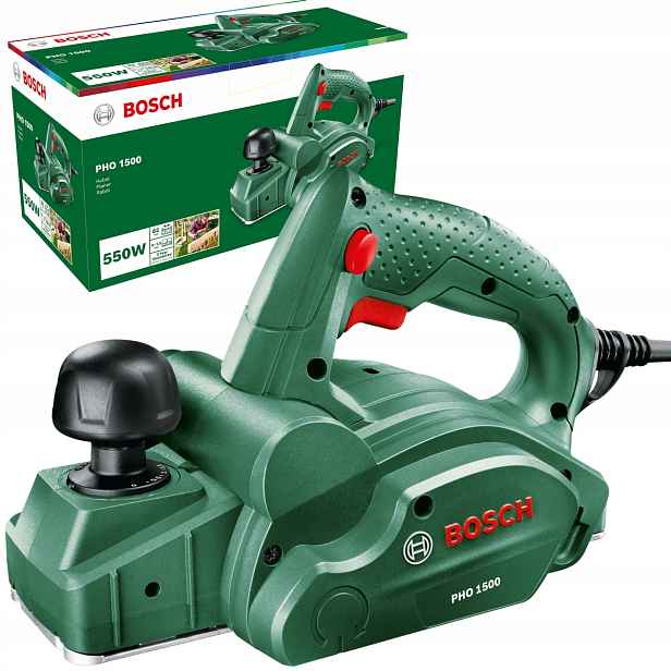 Elektrický Hoblík Na Dřevo 550W 06032A4000 Bosch Pho 1500