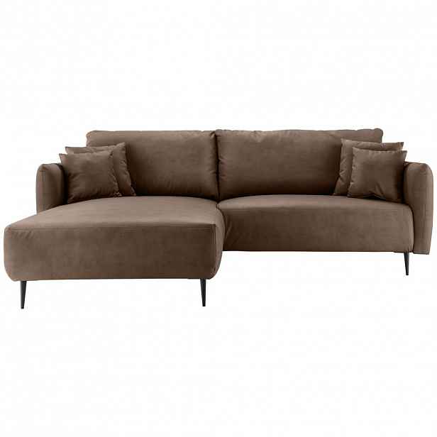 Livetastic ROHOVÁ SEDAČKA, textil, hnědá
