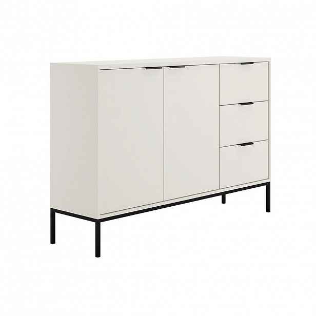 Petits-meubles SIDEBOARD Seattle Černobílý
