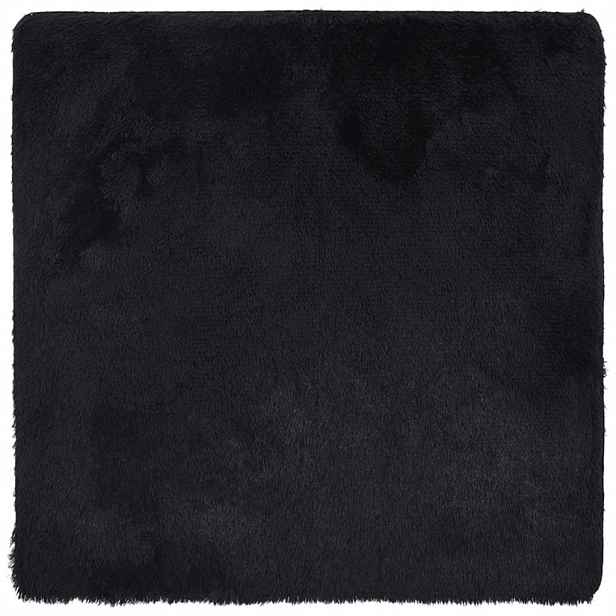 vidaXL Koberec Shaggy s vysokým vlasem NAVARRA černý 120x120 cm