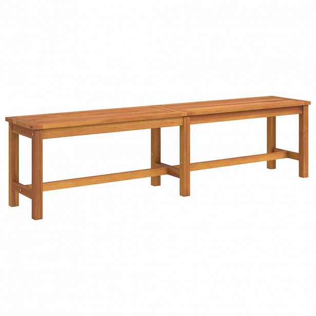 vidaXL Zahradní lavice 180 x 35 x 45 cm masivní akáciové dřevo