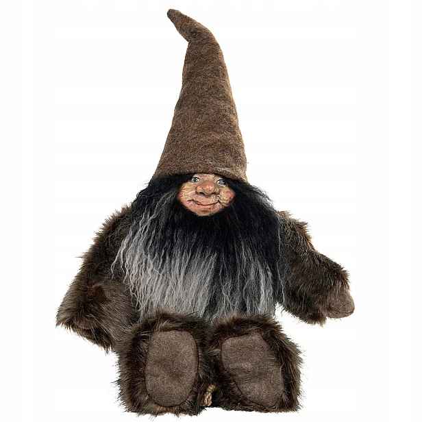 Figurka Skřítek Trpaslík Velký 42cm trpaslík vánoční zábava na Vánoce dárek