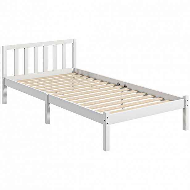 HOMCOM POSTEL s čelem do ložnice 208/96/70 cm
