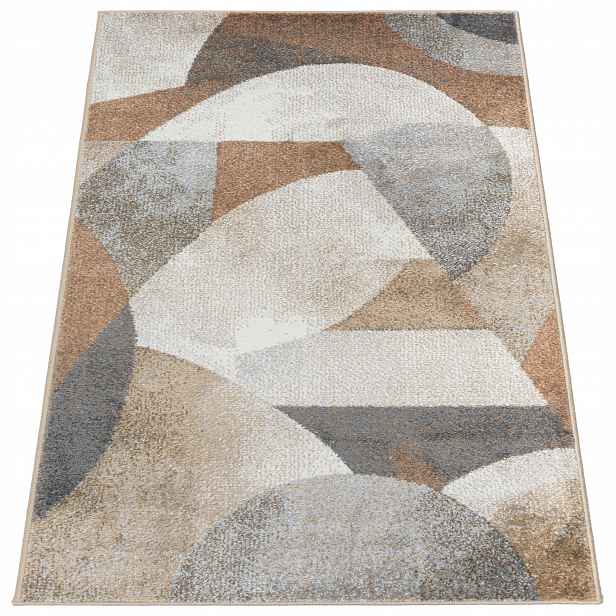 Koberec Pokojový Moderní Měkký 120x170 cm Pořádný Tlustý Hustý Elegantní