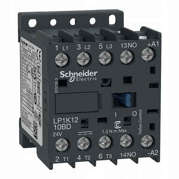 Stykač AC3-12A 24V DC LP1K1210BD