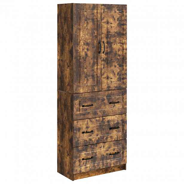 vidaXL Sada skříněk 2 ks 66 x 34,5 x 87 cm Kompozitní dřevo