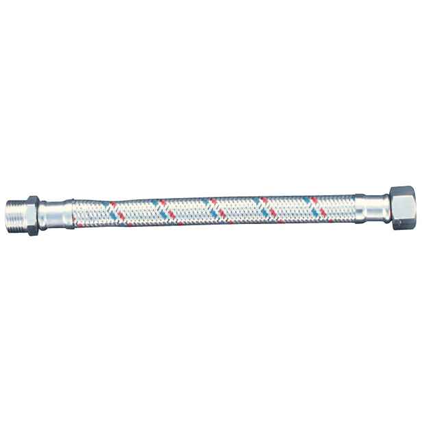 Eco produkty Tlaková flexibilní hadice Nerez  40 cm 1/2"x1/2" FxM (matka x závit)
