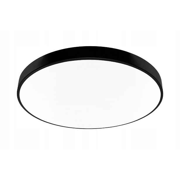 Led stropní svítidlo Stropní svítidlo černobílé, kulatý do obývacího pokoje, 60 cm, Idealed
