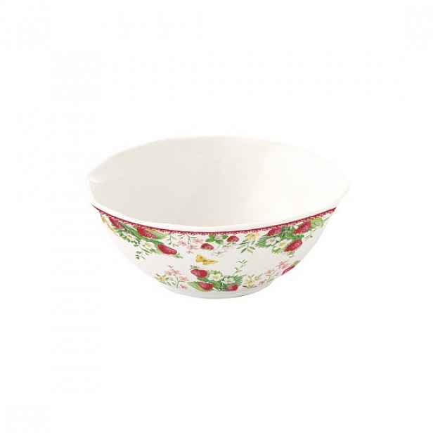 Porcelánová mísa, 20 cm, "Jardin des Fraises" - Easy Life