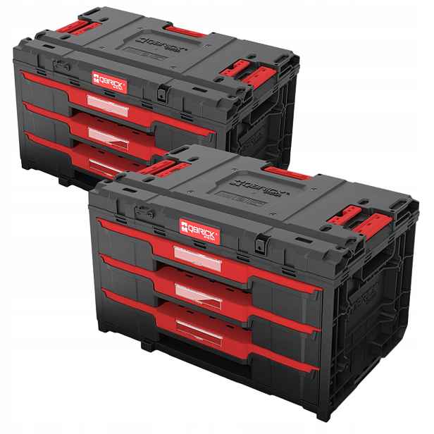 Qbrick System One Drawer 3 Toolbox 2.0 box na nářadí 9 l 27 l x2