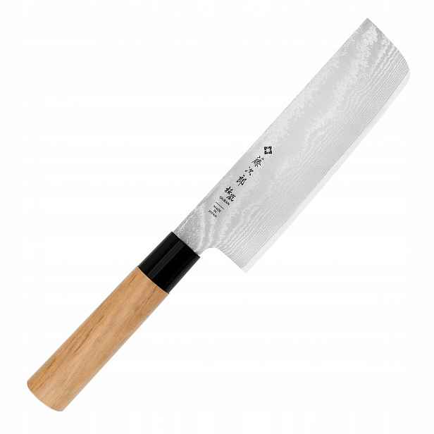 Tojiro Ouran VG-10 Damascus Japonský Nůž Nakiri na sekání 16,5 cm