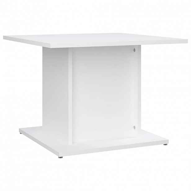 vidaXL Konferenční stolek bílý 55,5 x 55,5 x 40 cm kompozitní dřevo
