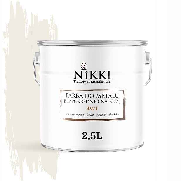 Barva Na Rez 4v1 Pozinkovaná Pozink Bílá RAL9010 Matná 2,5L
