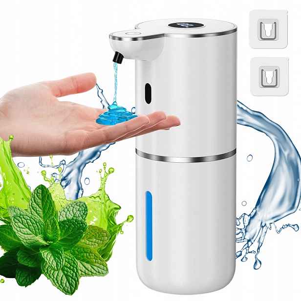 Automatický Dávkovač Mýdla Usb Nabíjecí, Bezdotykový Dávkovač Mýdla 380 ML