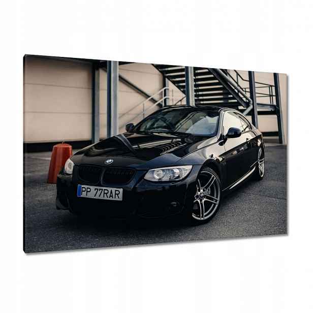 Obrazy 120x80 Černá Beemka Bmw Auto