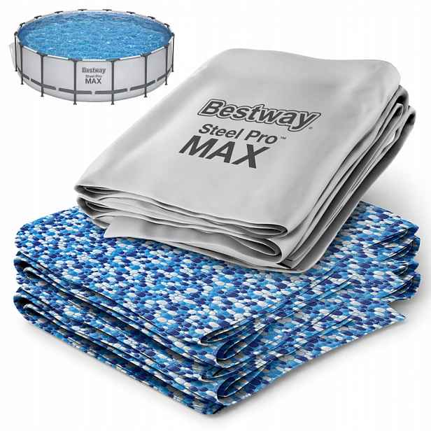 Bazénová vložka do interiéru bazénu, materiál do bazénu Bestway 488x122 cm