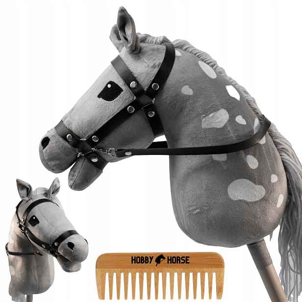 Hobby Horse Kůň Na Tyči A4 Koník Hlava Koně Tyčky Hříva Hřeben Dárek
