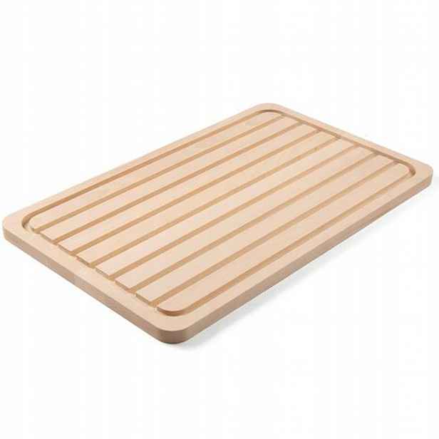 Oboustranná krájecí deska z bukového dřeva Hendi 505403