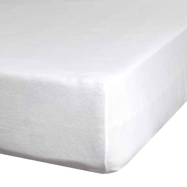 Prostěradlo jersey s gumičkou Premium 200x220 Eurofirany krémové