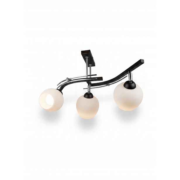 Stropní Svítidlo Lustr Fiona 3 Bronz 3x E27 Euro-lamp Koňaková Bílá