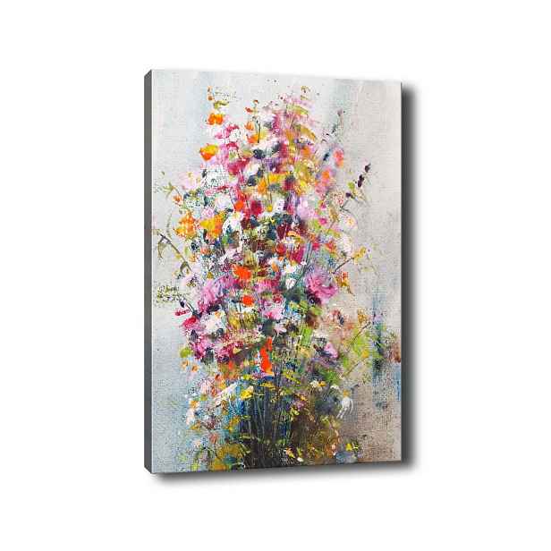 Wallity Obraz na plátně Flower still life 50x70 cm